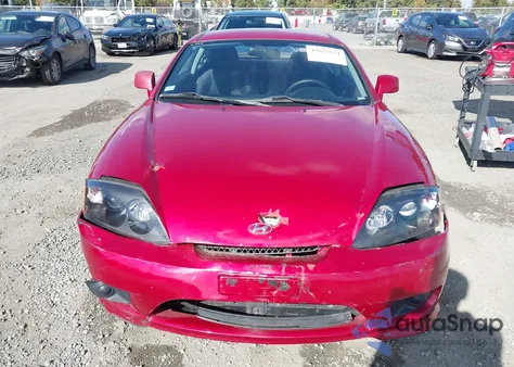 2005 Hyundai Tiburon Gs z USA, uszkodzony, nr VIN KMHHM65D45U183100